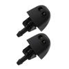 2x Front Windscreen Washer Jets Water Nozzles Spray 93160047 7700823915 For Renault Trafic II X83 Opel Vauxhall Vivaro Primastar