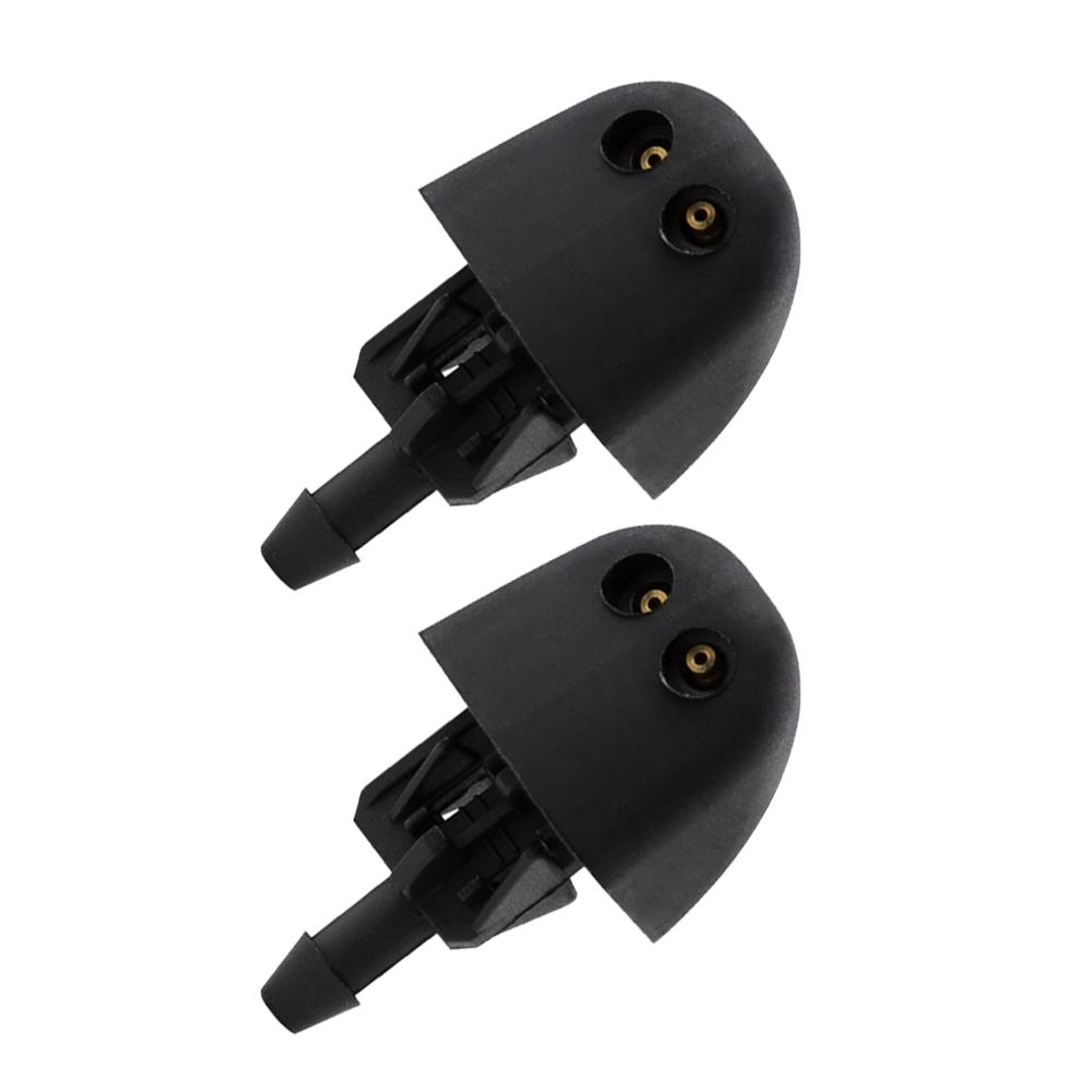2x Front Windscreen Washer Jets Water Nozzles Spray 93160047 7700823915 For Renault Trafic II X83 Opel Vauxhall Vivaro Primastar