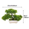 Artificial Bonsai Tree Zen Garden Faux Plants for Fireplace Bedroom Office