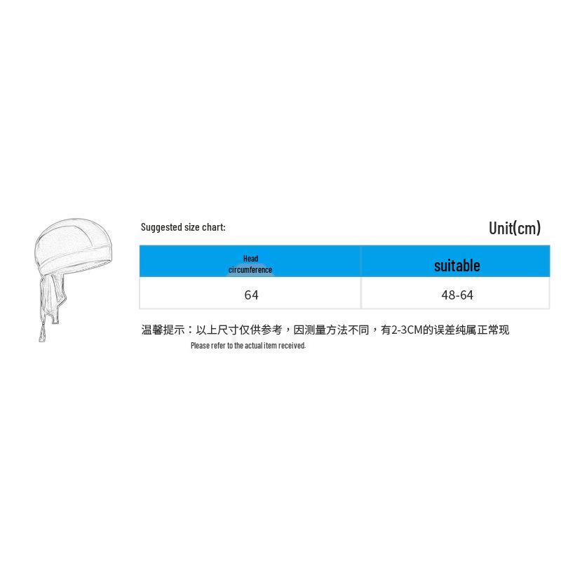 XINTOWN Schnelltrocknende Herren Radsport Skull Cap & Helmfutter Bandana