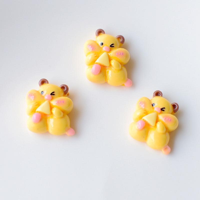 

10Pcs New Cute Resin Mini Cartoon Squirrel Series Flat back Scrapbooking DIY Jewelry Craft Decoration