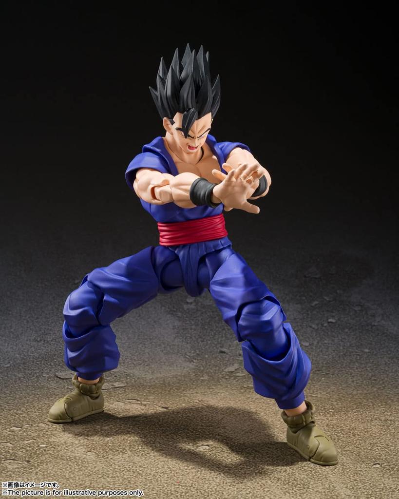 TAMASHII NATIONS S.H.Figuarts Dragon Ball Super Super Hero Ultimate Gohan SUPER HERO (Rerelease Edition) Approximately 140mm PVC & ABS Paint