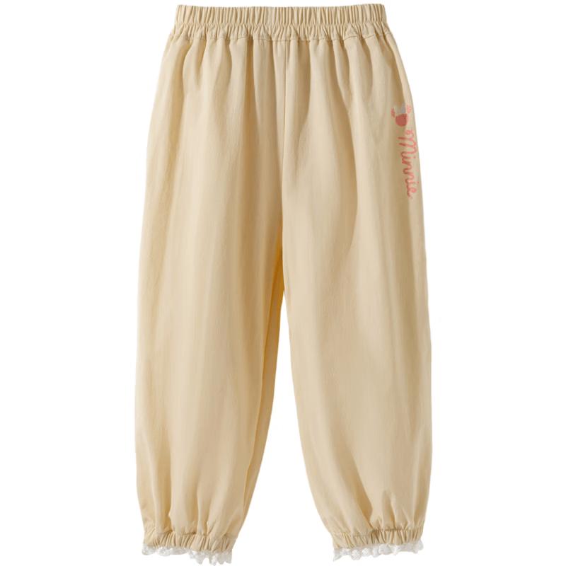 Disney Minnie Mouse Girls Breathable Mosquito Repellent Pants 100/50 бежевый