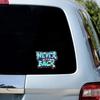 1Pc Never Look Back Graffiti Quote Stickers, Waterproof Vinyl Decals for Car Motorcycle Helmet Laptop Bike Decor