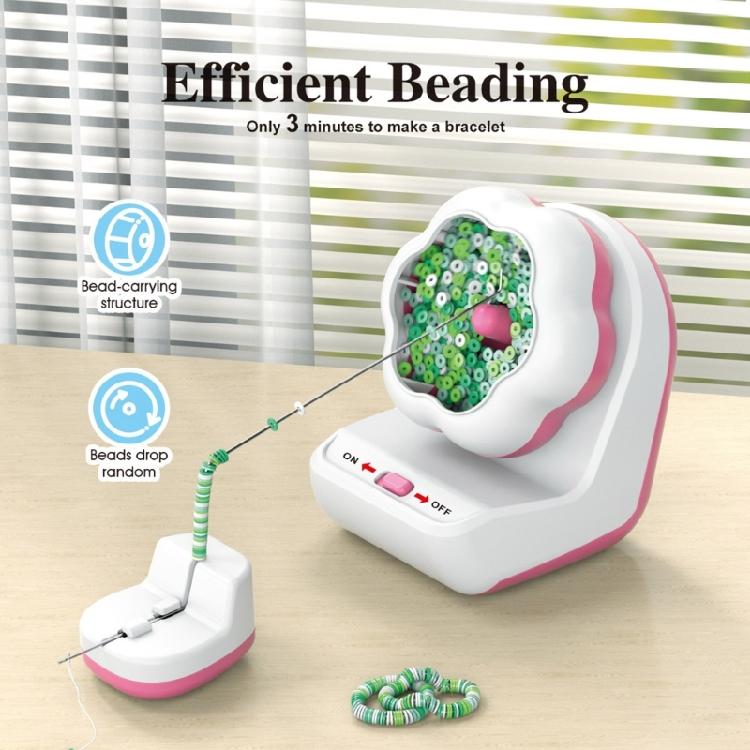 Easy To Use Electric Automatic Beading Machine Functional Electric Automatic Bead Stringing Tool for Enthusiasts