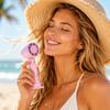 USB Rechargeable Bladeless Fan - Portable Handheld Fan with Desktop Stand for Home