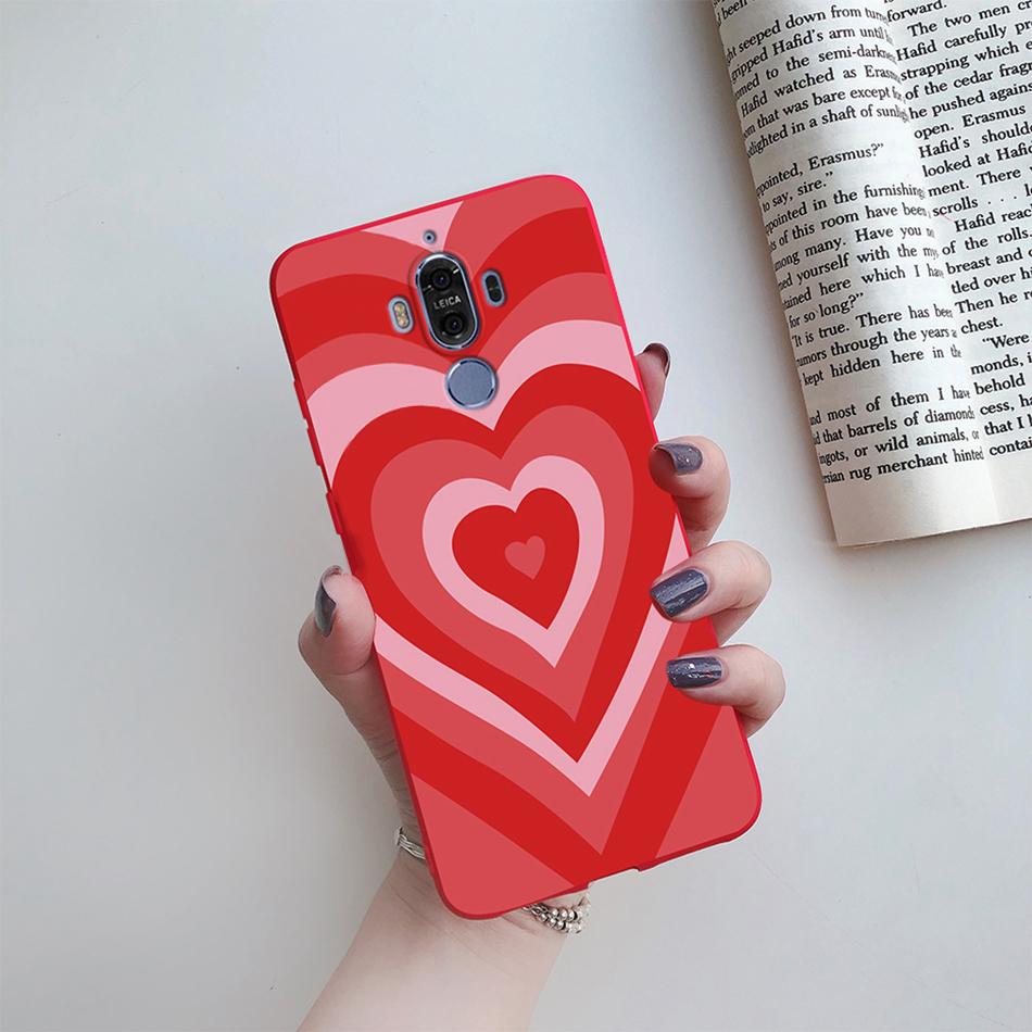 Silicone Case for Huawei Mate 9 10 Pro Soft TPU Protective Cute Butterfly Flower Phone Back Cover Mate9 Mate10 10Pro Case Fundas