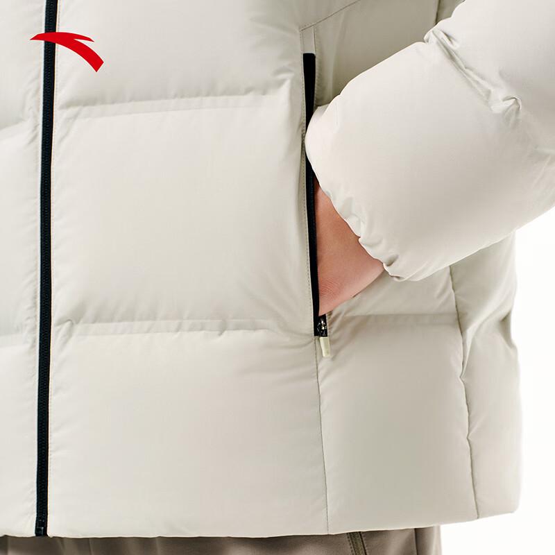 Anta Men's Six-Degree Core Seamless Hooded Down Jacket