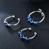 1Pcs Stylish, Stylish and Simple, Rotatable, Decompression, Anti-anxiety, Adjustable Opening, Titanium Steel Ring