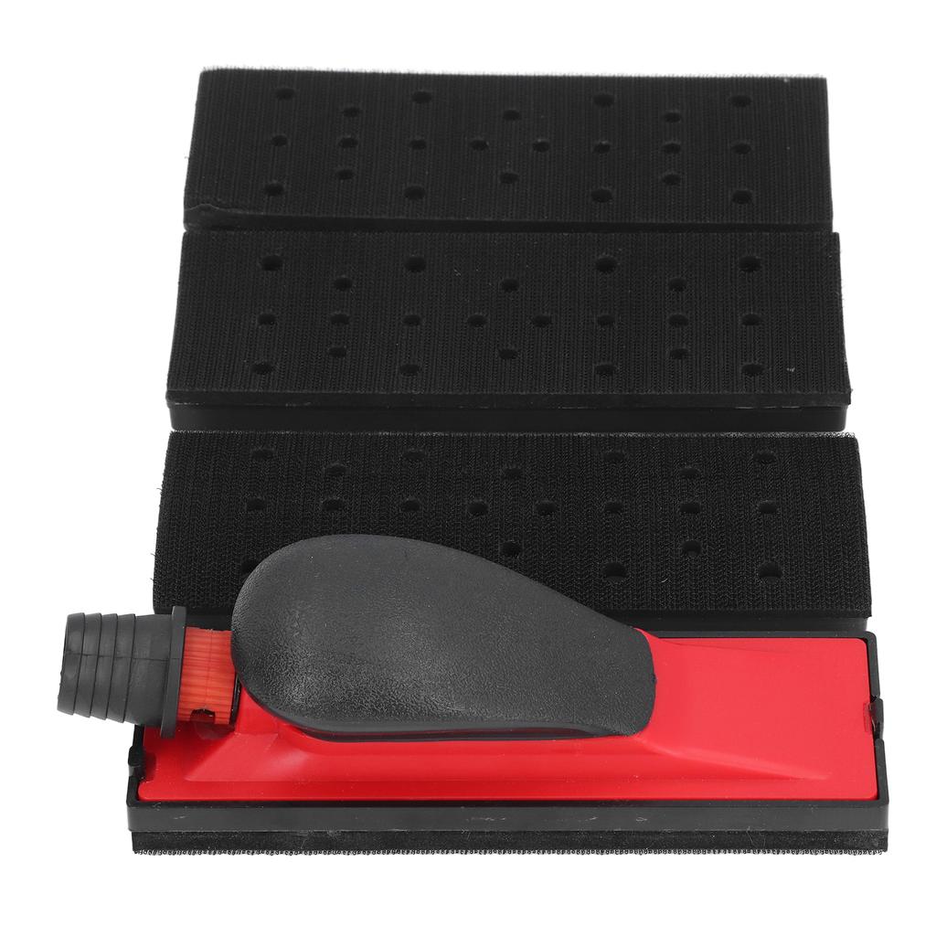 Sanding Block Hand Sander Adjustable Air Intake Dust Extraction Sanding Grinding Block for Automotive Polishing