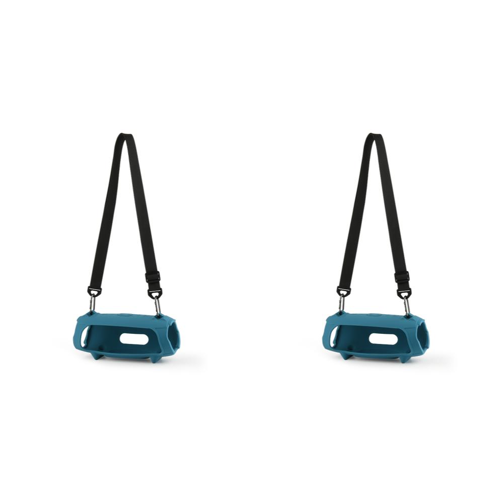 Silicone Cover Case Anti-Fall Bluetooth-Compatible Speaker Case Waterproof for JBL Charge 5 Speaker Accessories