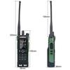 Baofeng DM-32 GPS DMR DIgital APRS Walkie Talkie AES256 Encryption 8W Air Band FM 2M 70CM GMRS Dual Band Radio DM-32UV