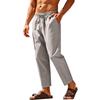 Men's Casual Linen Pants for Spring and Summer Everyday Wear