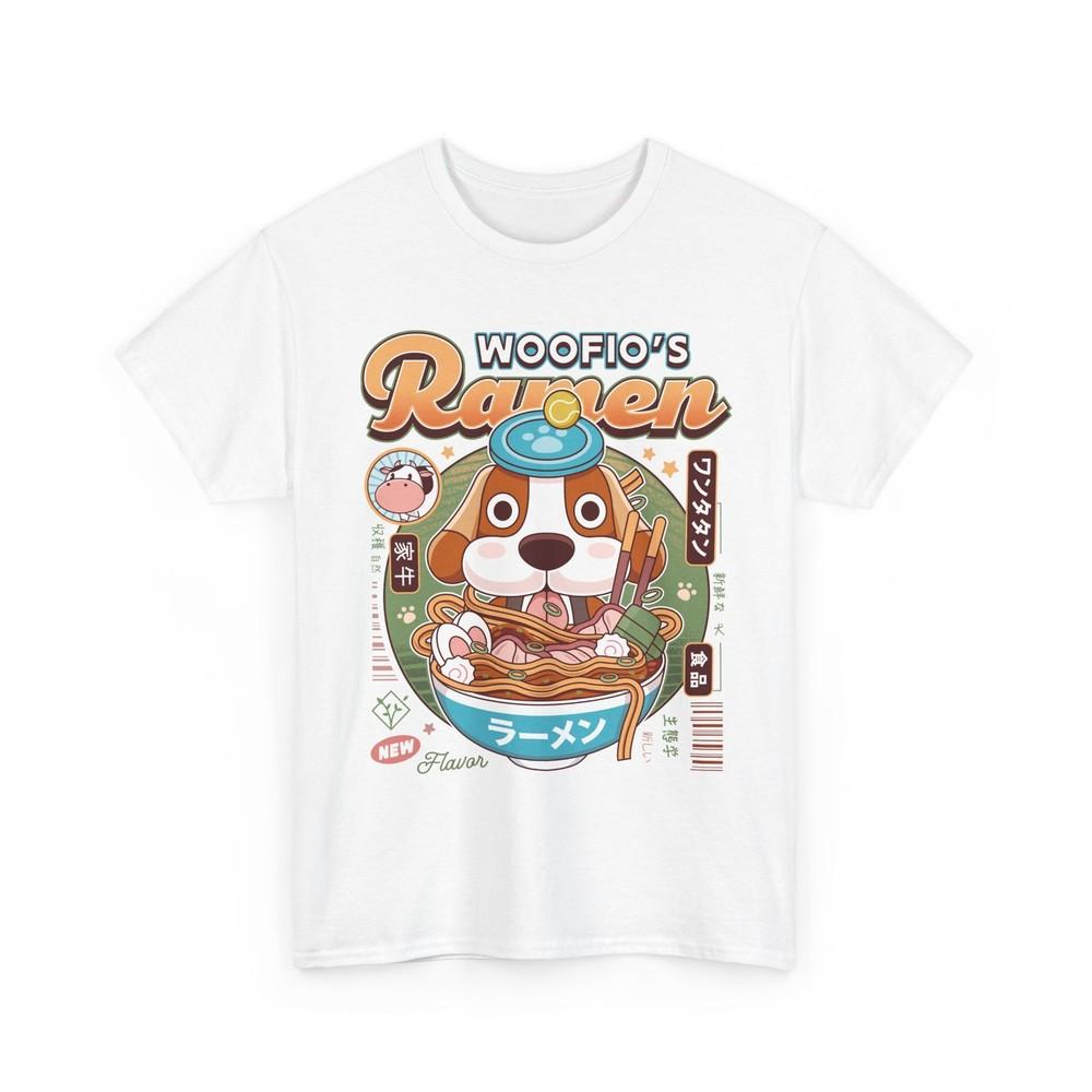Woofio Vintage Ramen Unisex T-Shirt. Harvest Moon. Story Of Seasons Grand Bazaar