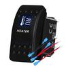 12v/24v Blue Led Light 5 Pin On Off SPST Rocker Switch 7 Pin On Off On ARB Carling Style Car Boat Waterproof Pump Push Switch