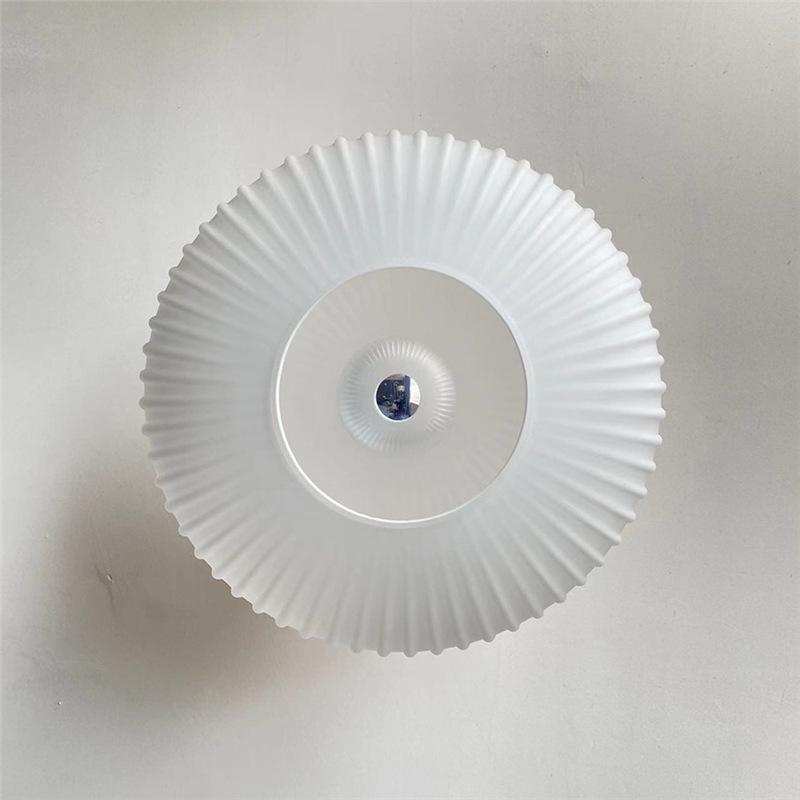 Bauhaus Glass Wall Lamp: Nordic Postmodern Design for Bedroom & Living Room