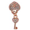 2pcs /Lot 45 Styles Key &Lock Sparkling Beads Charm Pendant Fit Diy Original Bracelets Necklaces For Women Men Jewelry Making