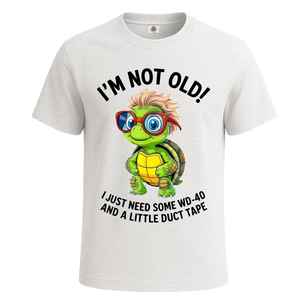 Im not old i just need turtle funny novelty party mens tshirt gift tee top