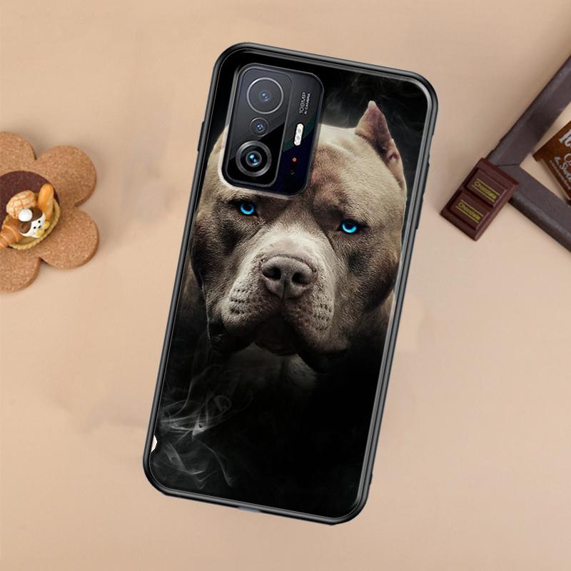 Pitbull Dog Case For Xiaomi 13 14 Ultra 11T 12T 13T 14T Pro POCO X7 Pro X3 X5 X6 F3 F5 F6 M6 Pro Cover