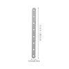 1 set Flat Mending Plate Stainless Steel Repair Connector Brackets For Wood Furniture Fixing Durable Straight Bracket