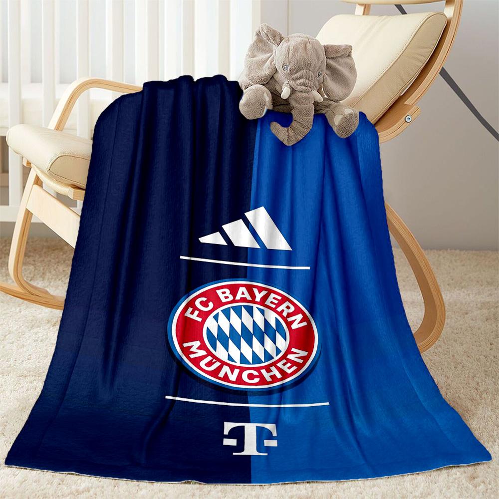 Bayern Munich Blanket Ultra-Soft Great for Picnics Chair Couch for All Seasons Stylish Decor Ideal Gift For Birthday Valentine'S Day