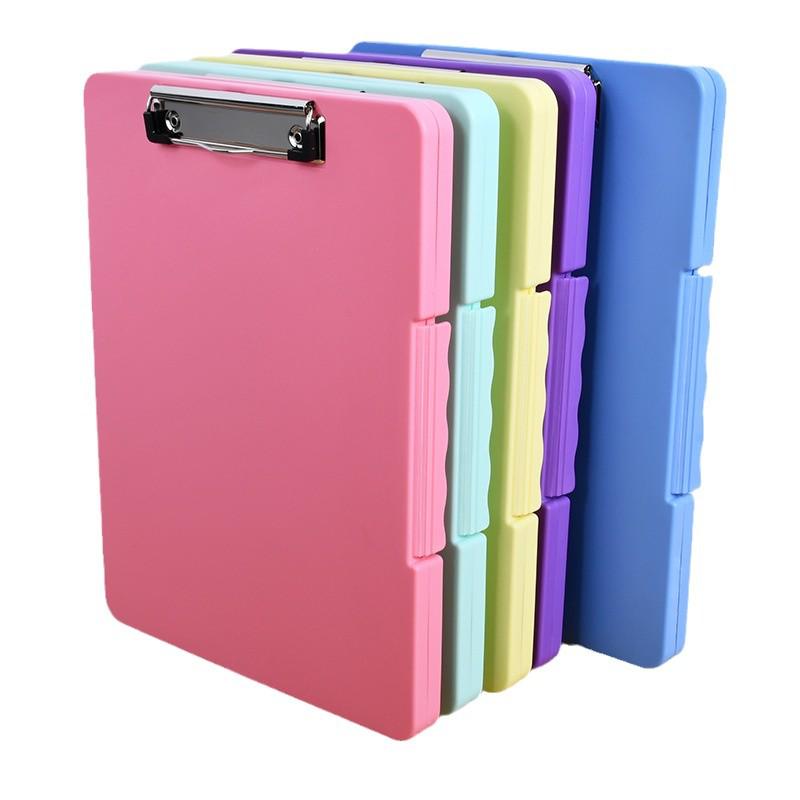 Mehrfarbige Studentenmappe: Tragbare, Multifunktionale Aufbewahrungs- & Schreibtafel