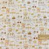 Korean Style Cartoon Animal Floral 100% Cotton Fabric for Women's & Children's Clothing, Family Outfits, Homewear & DIY Projects