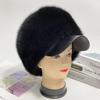 Natural Raccoon Fox Fur Hat Women Winter Warm Fluffy Brim Cap Lady Winter Outdoor Snow Hats Genuine Real Fur Cold Hats Wholesale