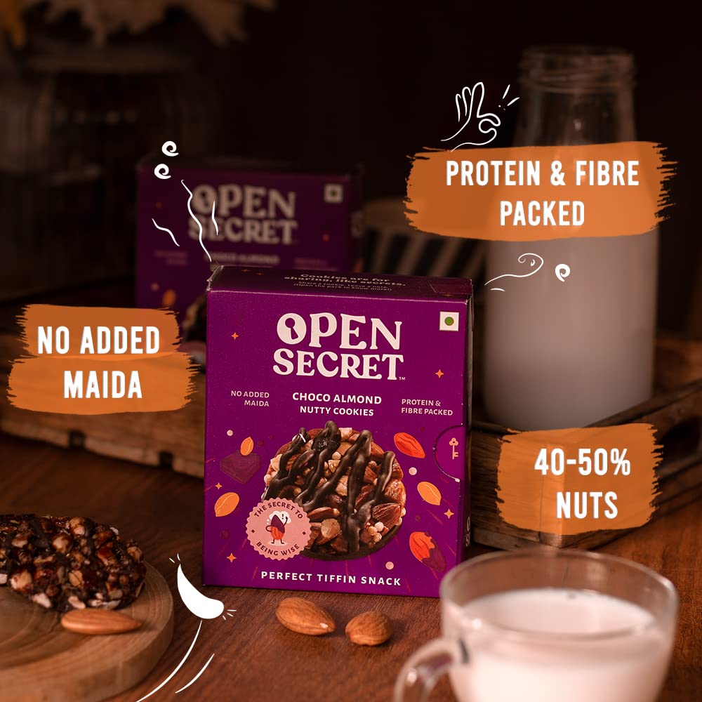 Open Secret Mother's Day Gifts | Combo of 5 | Dry Fruits, Festive Gifts for Family and Friends, Cookies, Brownie with a Celebration Box