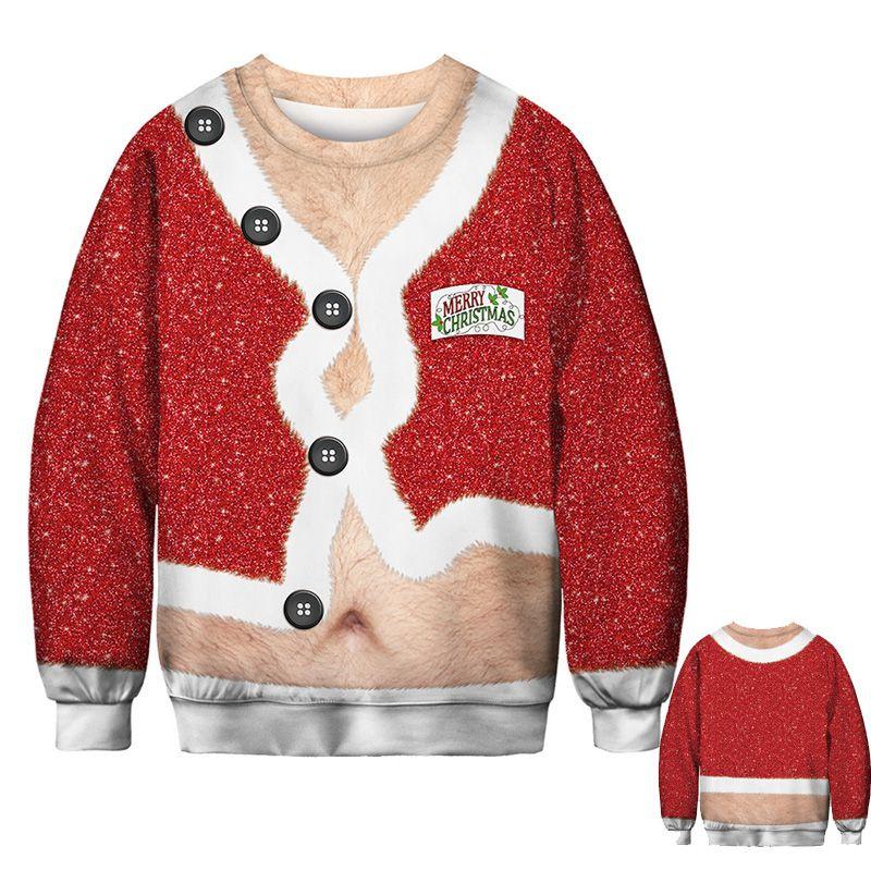 And Soft Mens Womens Ugly Christmas Sweater With Long Sleeves Pullover Design**