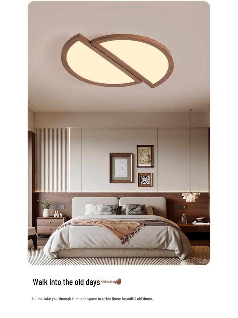 Modern Chinese-Style Ultra-Thin Rectangular Ceiling Light for Living Room and Bedroom