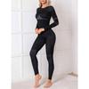 CHARMLEAKS Thermal Underwear Set for Women Long Johns Seamless Warm Base Layer Top & Bottom Ski Wear for Cold Weather