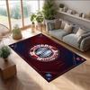 Alfombra Suave de Área con Patrón de Fútbol del Bayern de Múnich, Alfombra de Suelo Interior Antideslizante, Esterilla Decorativa Deportiva para Dormitorio