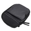 Waist Pack with Shoulder Strap Black Multifunctional Polyester Portable Sling Bag for Outdoor
