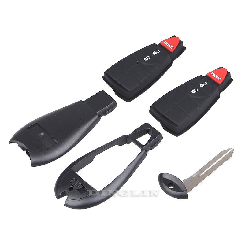 Buy 3 Buttons Remote Keyless Entry Key Transmitter With Blade For Dodge