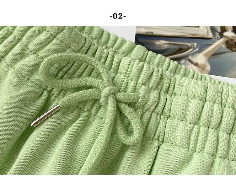 Women's Summer High Waist Loose Straight-Leg Slimming Casual Shorts