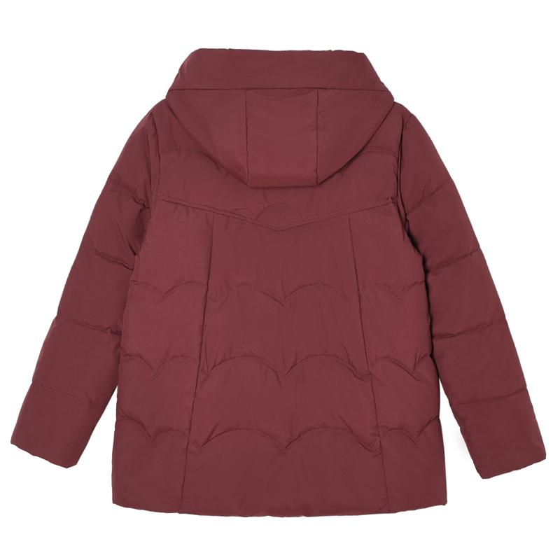 Mărimi Mari XL-5XL Jachete de Iarnă pentru Femei de Vârstă Mijlocie cu Glugă Elegante Largi Groase Călduroase Parkas cu Broderie Paltoane de Damă