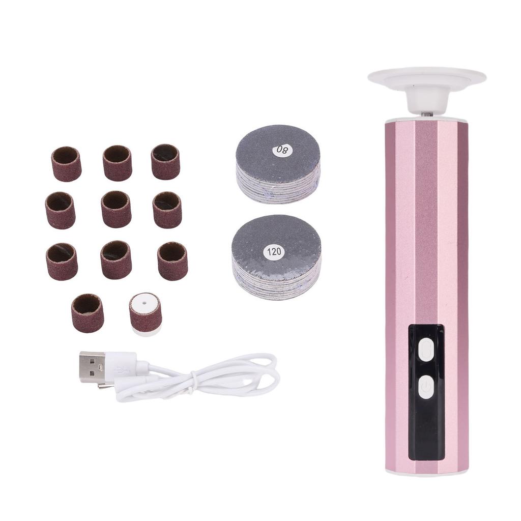 Electric Feet Callus Remover 2 In 1 Aluminum Alloy Electric Foot File Rechargeable Foot Sander for H