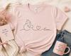 Personalized Mom Shirt, Custom Kids Names Line Art Tee, Mother And Children Shirt, Mother’s Day Gift For Mom