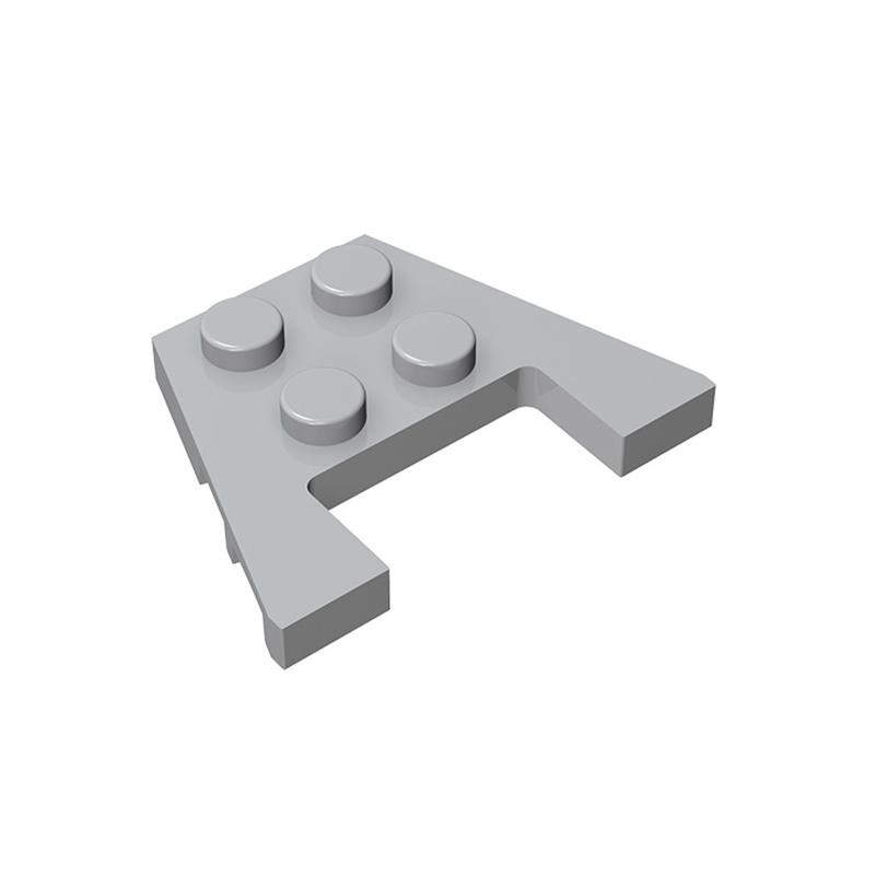 Rainbow Pig MOC Parts 48183 90194 Wedge Plate 3 X 4 Compatible Bricks DIY Assmble Building Blocks Particle Kid Puzzle Brain Toy