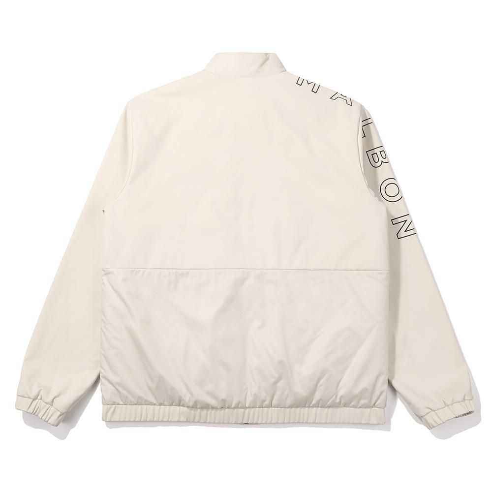Malbon Golf Woven Mix Hybrid Padded Jacket Ivory (Man)