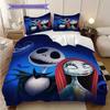 1PC The Nightmare Before Christmas pattern Bedding Quilt Set Quilt Cover Pillowcase Home Decoration (1 * duvet cover + 27 * pillowcase, without core)
