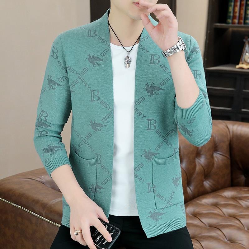 

New in autumn and winter, versatile, fashionable and comfortable, casual design, fashion trend top, men s cardigan, sweater, men s knitted sweater 190