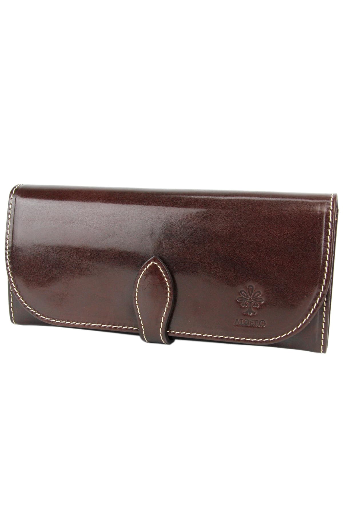 

OLD MADRAS Long Wallet with Coin Purse 6504 Burgundy [Albero] AL-6504-22 бордовий