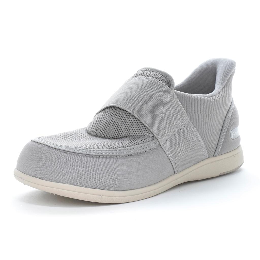 Moonstar PASTEL411 Size 4E Sneakers, Gray, 25.0 Cm,