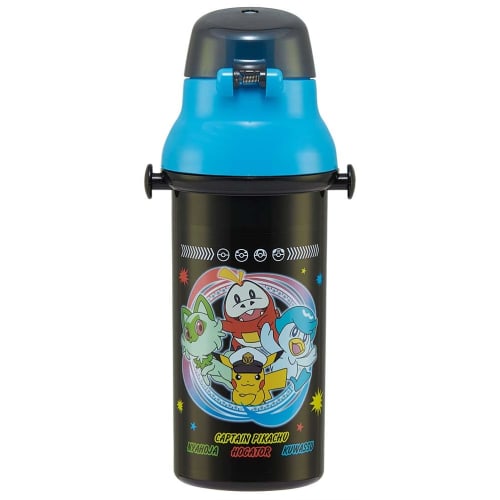 Skater Water Bottle 480ml Pokemon 24 for Children Antibacterial Plastic Child Friendly Lightweight Made in Japan PSB5SANAG-A