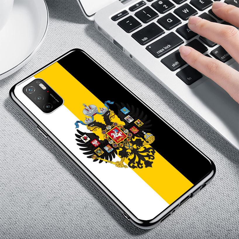 Russia Russian Flags Emblem Phone Case For Xiaomi Poco X7 X6 X5 Pro F7 Ultra Redmi 15C 15 13C 13 12C 12 10 10A 10C 9 9A 9C 9T Co