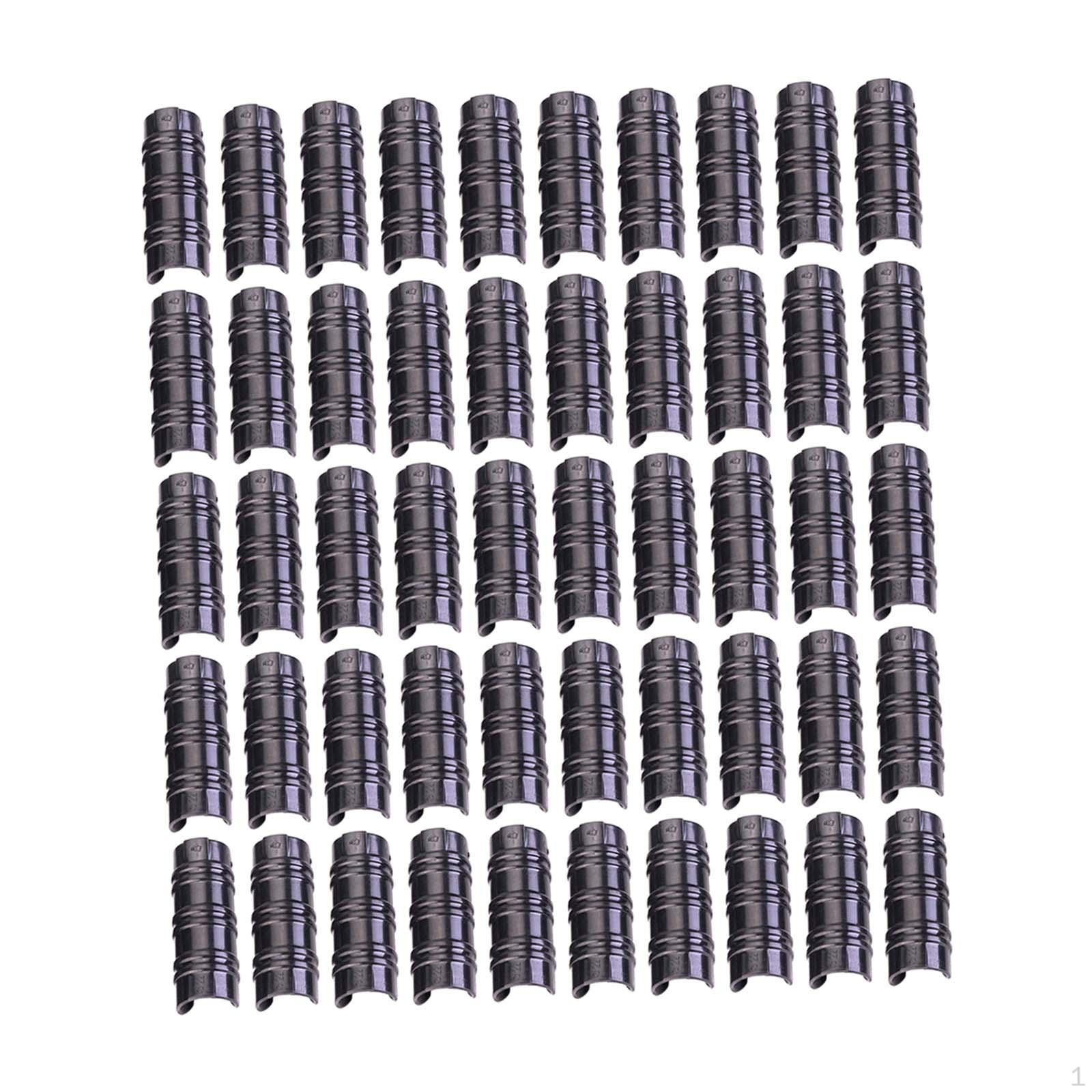 

50 штук Зажимы для тепличной пленки Зажим для труб каркаса Многоразовая фиксирующая пряжка Фиксация затеняющей сетки Diameter 22