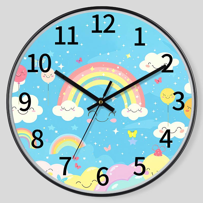 12 Inch 30CM Silent Wall Clock, Creative and Fashionable, Modern Home Clock, Living Room Simple Clock