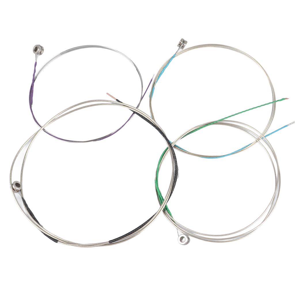 4Pcs Violin String Steel Wire G D A E Clear Full Voice Professional Violin String Set for Replacement